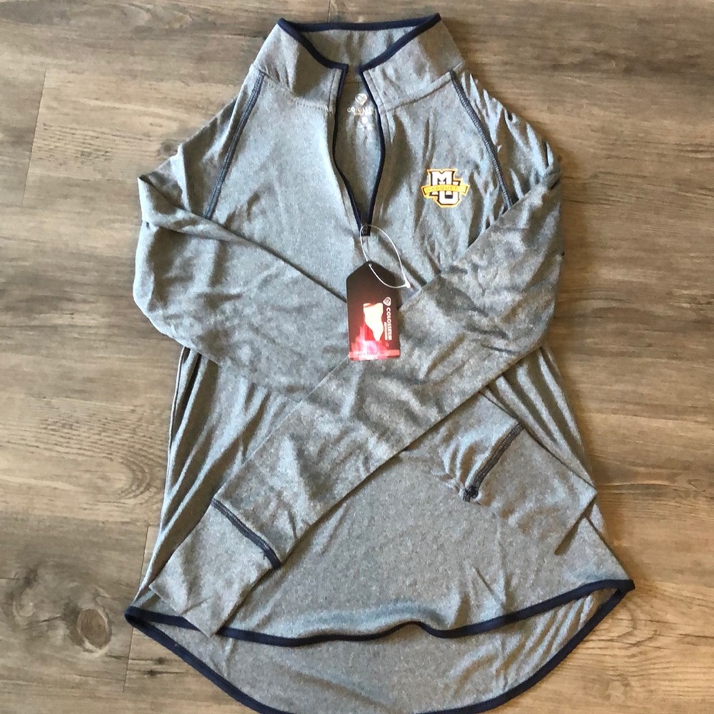 Marquette University 1/4 zip up.